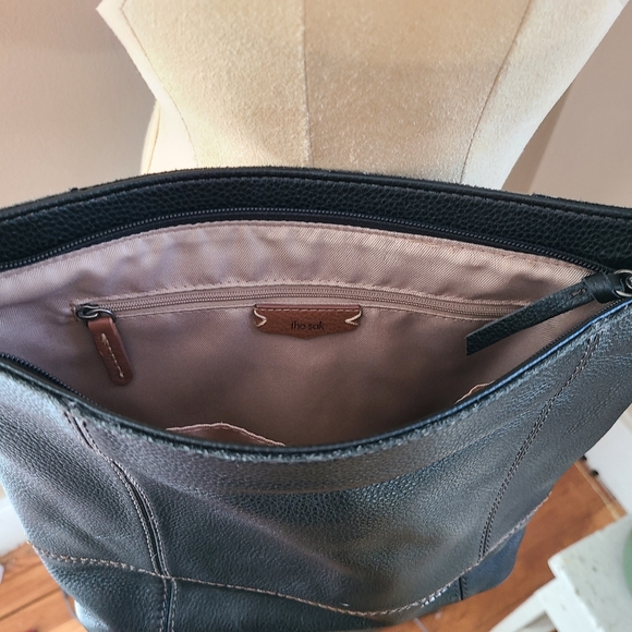 The Sak black leather handbag - Picture 5 of 8